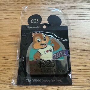 DISNEY D23 Member Exclusive 2012 CHIP RENEWAL PIN